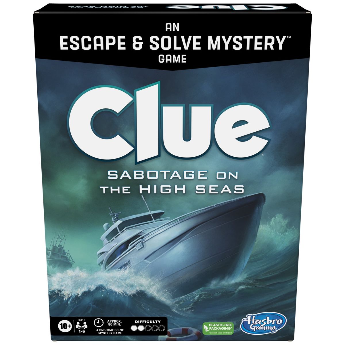 [RDY] [送料無料] Clue ボードゲーム「公海の妨害工作」、 Clue 脱出ゲーム、協力型ファミリーゲーム [楽天海外通販] | Clue Board Game Sabotage on the High Seas, Clue Escape Room Game, Cooperative Family Game