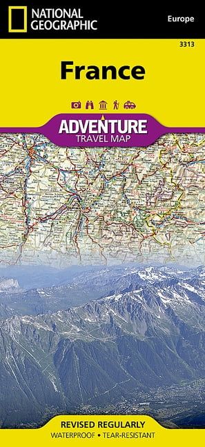 [RDY] [送料無料] アドベンチャー - 折りたたみ [楽天海外通販] | Adventure map: france - folded map..