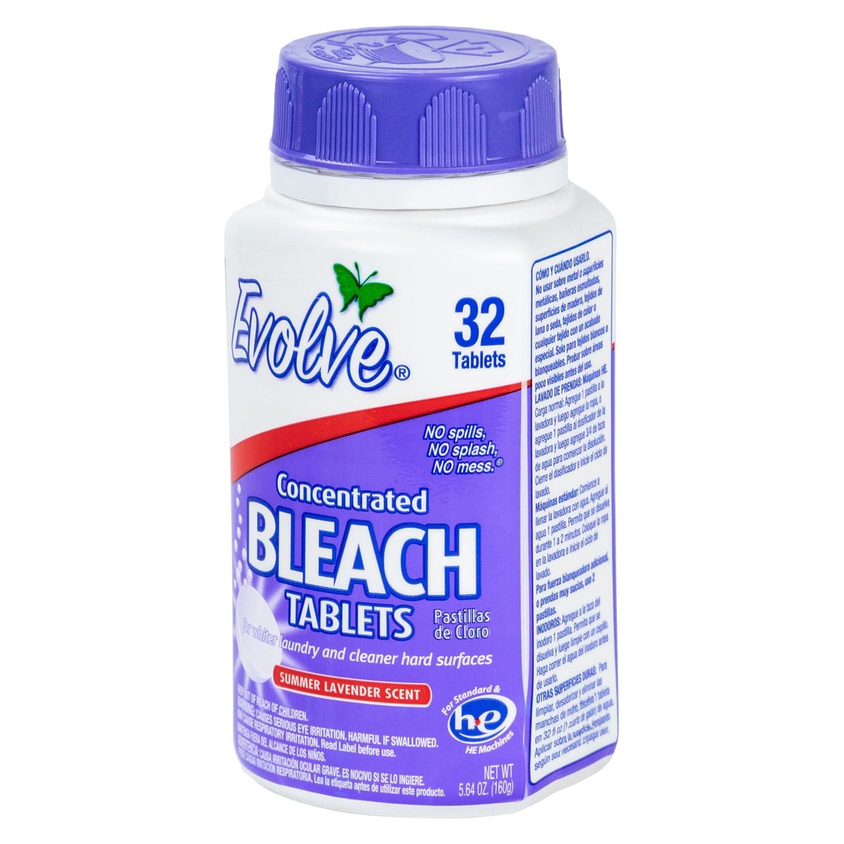 [RDY] [送料無料] エボルブ サマーラベンダーの香り 濃縮漂白剤タブレット、5.64オンス、32個入り [楽天海外通販] | Evolve Summer Lavender Scent Concentrated Bleach Tablets, 5.64 oz, 32 Count