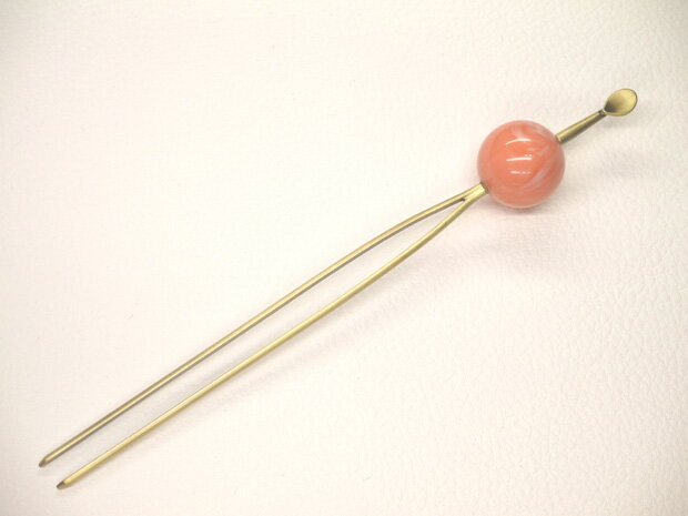 大人気!かんざし 髪飾り 丸桃 k-003