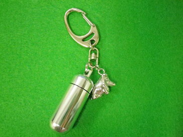 ペット仏具 遺骨カプセルキーホルダー(カプセル 大)シェットランド・シープドッグ【手元供養】【シェルティ】【仏具】【カプセル】【遺毛】【供養】