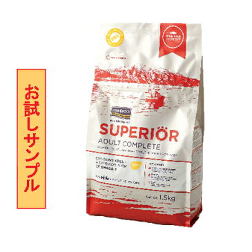 フィッシュ4 ドッグ　(スーペリア)　アダルト　試食サンプル (約75g)