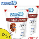 フォルツァ10 (FORZA10) リナールアクティブ　(腎臓の健康維持) 2kg ×2 (小粒) 「正規品」(選べるプレゼント付)