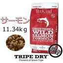 無料健康相談付き ドッグフード トライプドライ TRIPEDRY グリーントライプ&ワイルドサーモン 11.34kg ダイエットしたい 幼犬・シニア犬、アレルギ...