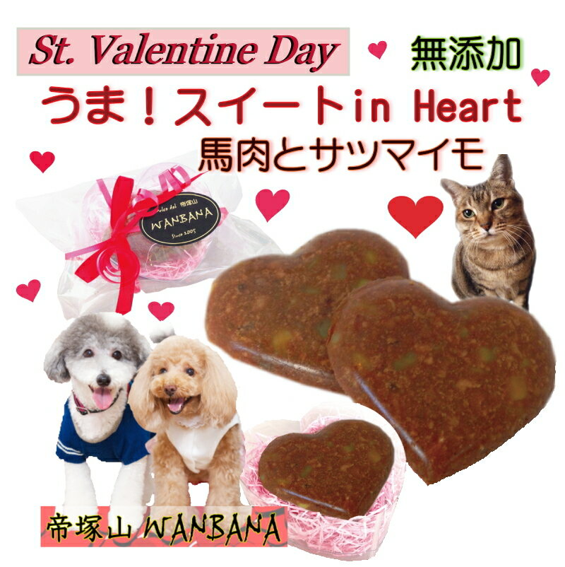 犬用のバレンタインデー 無添加 おやつ チョコレートに見える
