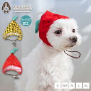 フルーツ柄クーリング帽子 S/SM/M/L/XL D's Chat-ディーズチャット- 犬服 小型犬 ドッグウェア ひんやり 冷感 濡らしてひんやり クール COOL加工 小型犬 中型犬 大型犬 DS25SS