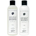 ナチュラルエイジングケア ノンシリコンシャンプーS11、ボリュームアップトリートメントT23 各200ml セット【レターパックプラス】【全国一律送料無料】【代...