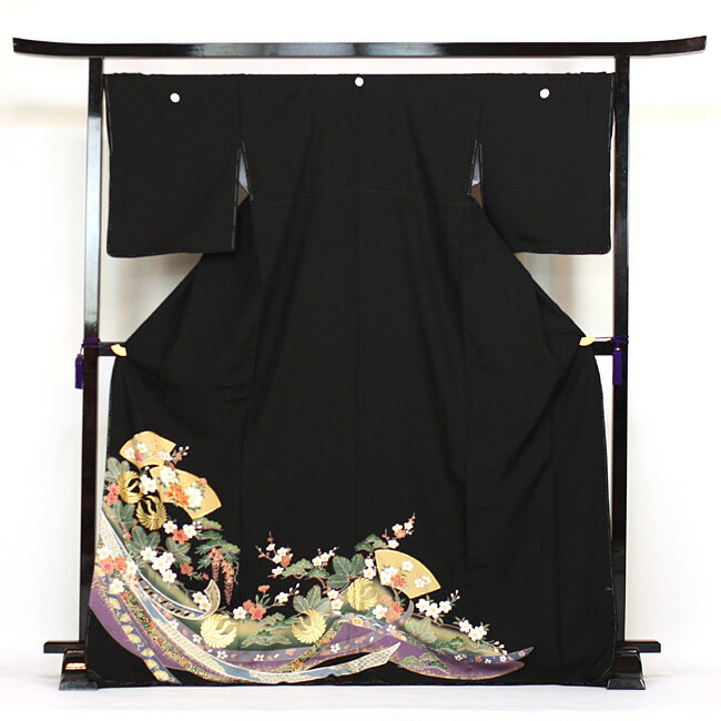 【12/4 20:00〜12/11 1:59まで最大2,000円OFFクーポン】【レンタル】 留袖 レンタル 黒留袖19点フルコーディネートセット 結婚式