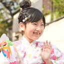 【12/29～1/9日 最大2,000円OFFクーポン】浴衣 キッズ髪飾り クリップ「いちごヘアピン2個セット」2色 浴衣 夏祭り 花火大会 子供 女の子 イチゴ 赤 ピンク ちりめん