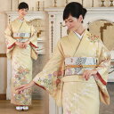 レンタル 訪問着 レンタル 19点フルコーディネートレンタルセット「ベージュに菊 桜 桔梗」結婚式 入学式 七五三 着物 レンタル 入学式 母 母親 ママ 20代 30代 40代 50代