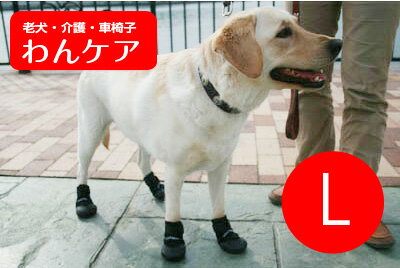 【取寄せ】ウォーカーブーツ(保護ブーツ)　1ペア　L【ペット用介護用品】 老犬 高齢犬 わんケア 【犬用介護用品】歩行補助ペットグッズ　02P27May16