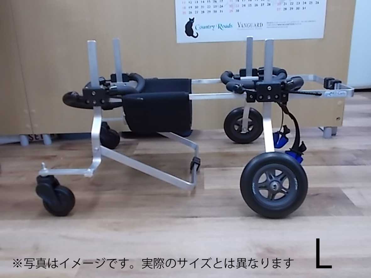 K-9カート犬用車椅子 フルサポート(4輪) 　L　体重30〜46kg用 犬用介護用品 老犬 高齢犬 わんケア 犬用 車イス 車いす カート　歩行器