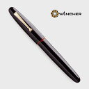 ワンチャー「ドリームペン / 夢万年筆」誠漆・黒溜塗・クリップ【ワンチャー ブランド 正規品 万年筆 日本漆 輪島塗り 溜塗 オリジナル EF F M Bペン先...