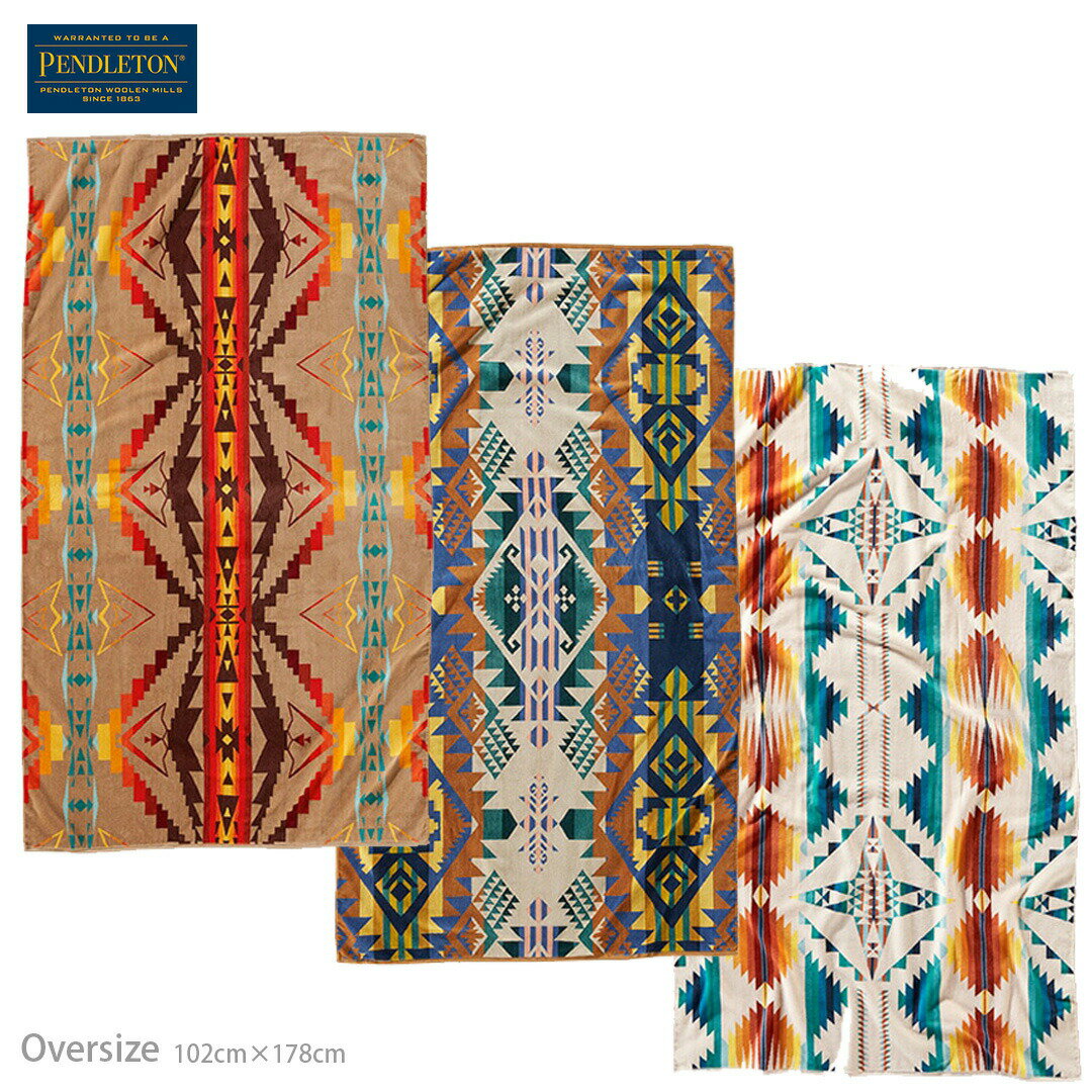 【PENDLETON】Oversize Jacquard Towels ペンドルトン ジャガード バスタオル オーバーサイズ