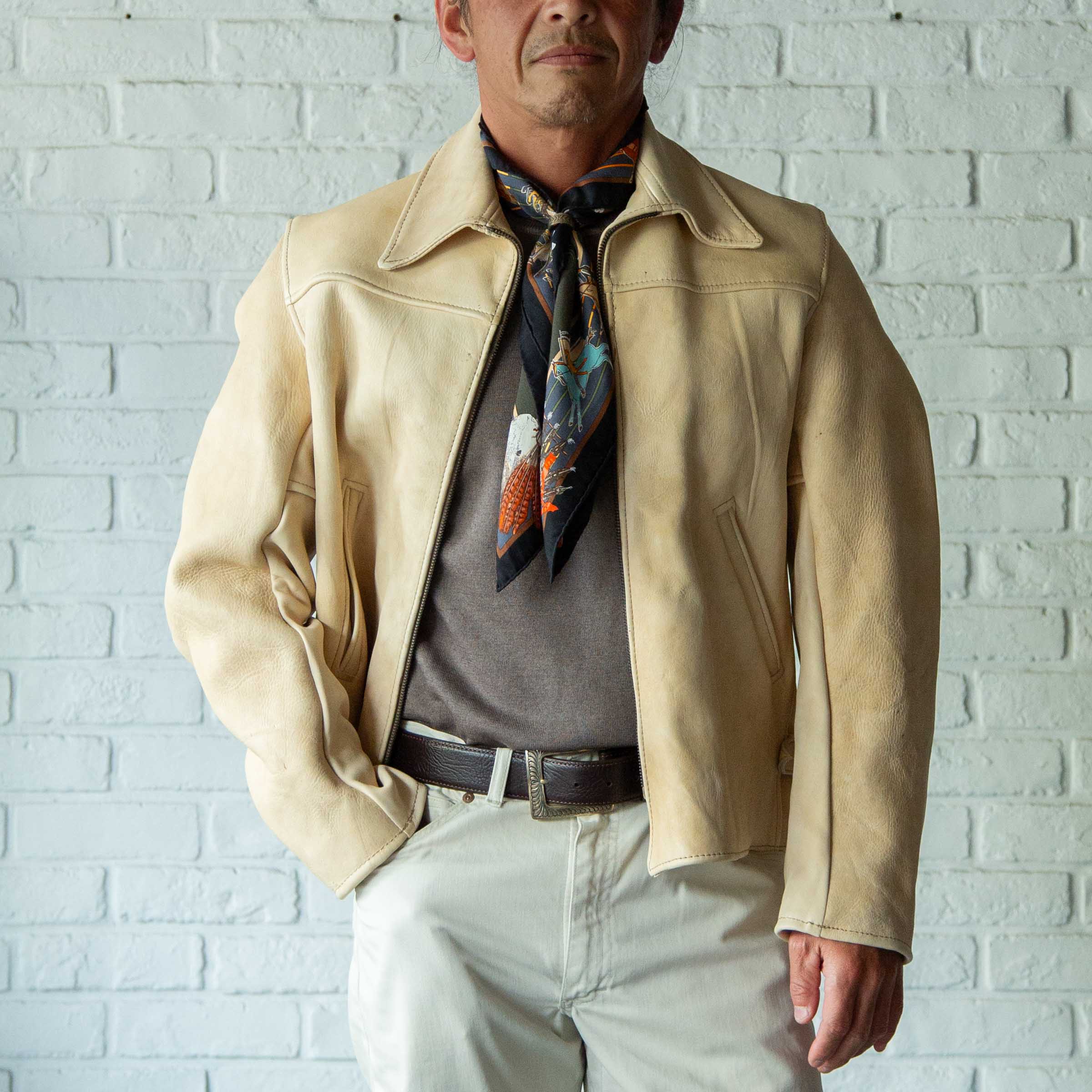 鹿革アメリカ製UBERLEATHE...