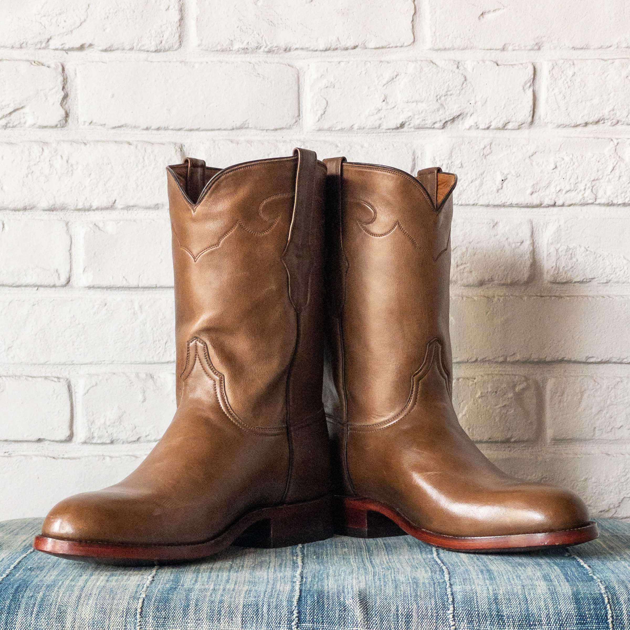 Black Jack ブラックジャック メンズ ウェスタンブーツ (27cm) ローパーブーツ 馬革 アメリカ製 MADE IN USA WESTERN BOO...