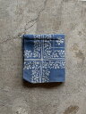 USA製 1950's アメリカ製 ビンテージ ビッグサイズバンダナ(81×76) Vintage Bandana ブルー おしゃれ ハンカチ スカーフ 古着