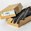 【まとめ買い】箱売り 実物 60年代 TALON ジッパー (17.6cm) デニム用 ファスナー 100本ブラス DEAD STOCK デッドストック ブイタ...