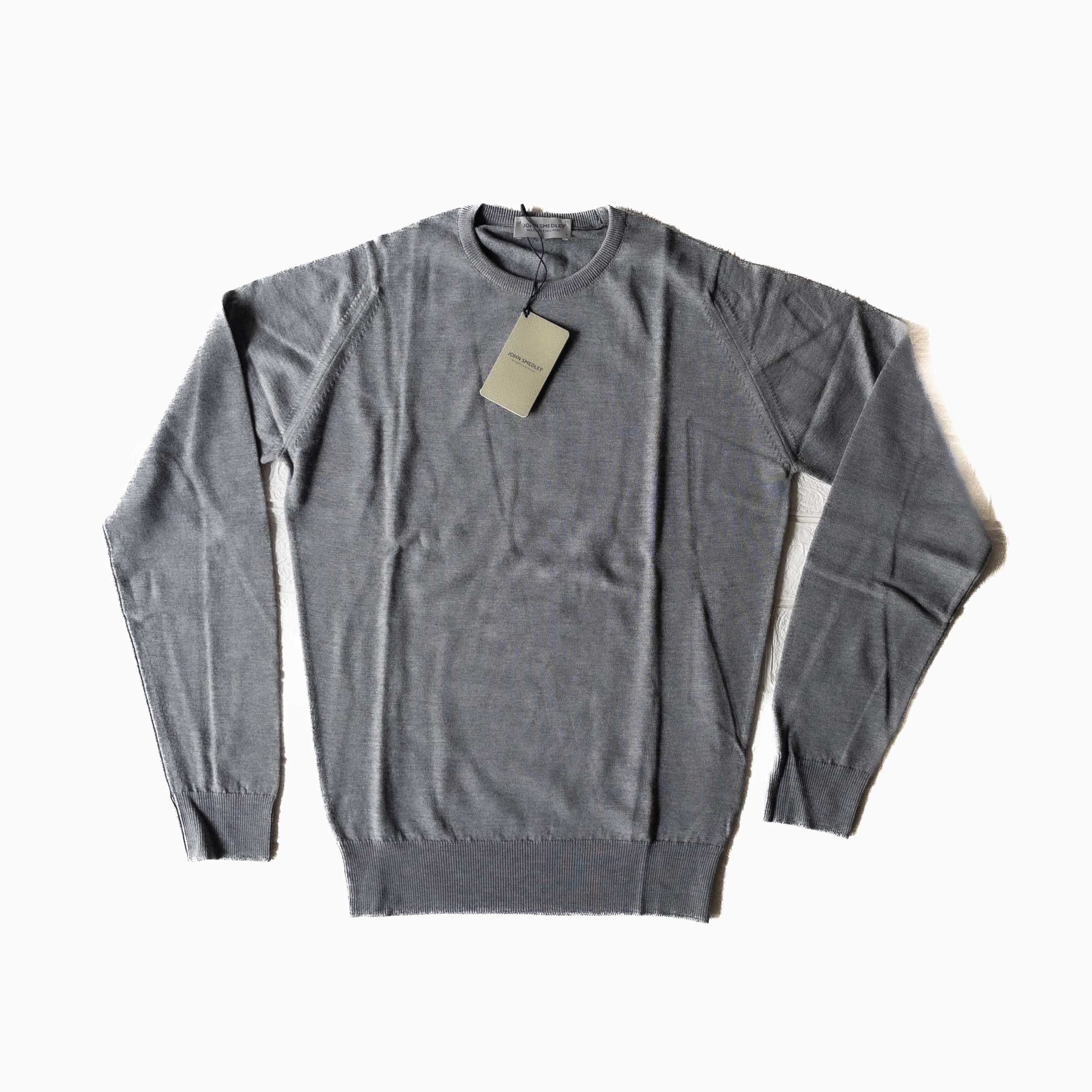 ڹʡۥ󥹥ɥ졼 FARHILL 24 ϥͥå  ˥å JOHN SMEDLEY 24G  ꥹ Υ롡롼ͥå CREW NECK PULL OVER