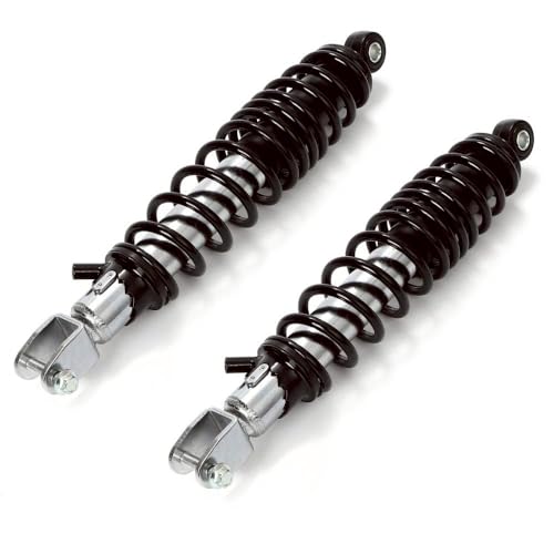 ヤマハ シグナスX 125 リアサスペンション 純正長 320mm リアサス SE44J SE12J マジェスティ 125 5CA SE22 SE27 等 バイク リア サス リアショック アブソーバー カスタム 2本セット 社外品 (ブラック)