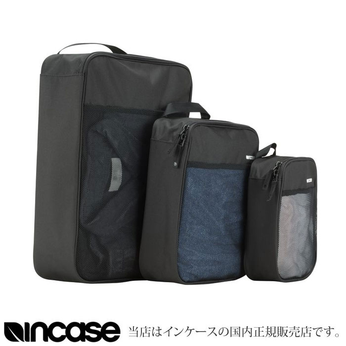 【正規取扱店】インケース ポーチ モジュラーメッシュストレージ 3パック[ブラック]Incase MODULAR MESH STORAGE 3PACK メンズ レディース【鞄】 1803wannado