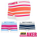 ビトーンズ ボクサーパンツ アケル アンダーウェア(B001L)BETONES AKER UNDERWEAR レディース 1807ripe