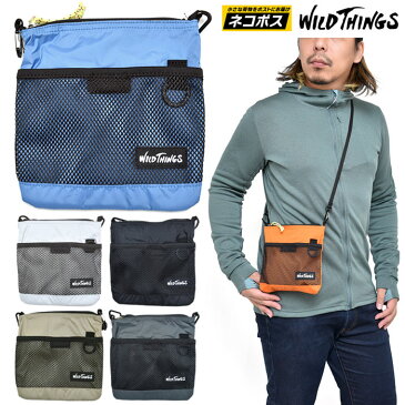 ＼200円OFFクーポン配布中／ワイルドシングス サコッシュ WILD THINGS ミニサコッシュショルダー[全6色](WT-380-0082)MINI SACOCHE SHOULDER メンズ レディース【鞄】_1904wannado[M便 1/2] レビューを書いて500円クーポンを貰おう！