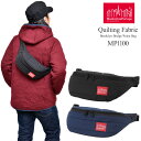 マンハッタンポーテージ Manhattan Portage キルティングファブリック ブルックリンブリッジウエストバッグ(全2色)(MP1100QLT19)Quilting Fabric Bridge Waist Bag メンズ レディース【鞄】 wtb 1911wann(4)