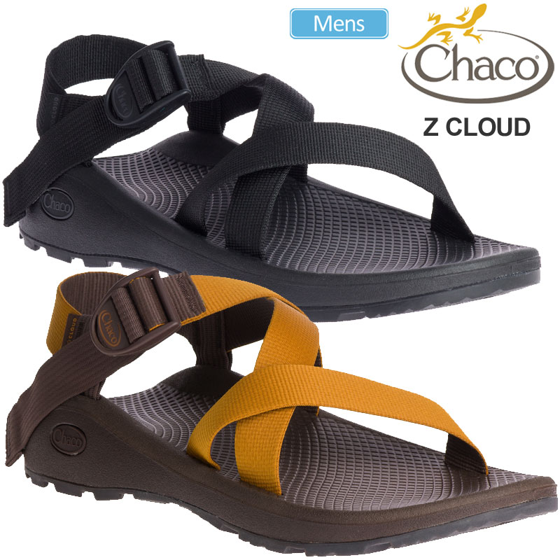 【正規取扱店】チャコ Chaco サンダル メンズ Zクラウド オカー ブラック 25-29cm MS Z CLOUD 12366108 20SS sdl【靴】2006wannado