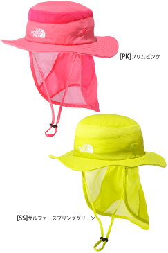 【正規取扱店】ノースフェイス THE NORTH FACE 帽子 キッズ ジュニア ベビー レディース サンシールドハット KIDS SUNSHIELD HAT NNJ02007 21SS 2103wannado[M便 1/1]