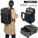 Incase リュック メンズ 【正規取扱店】インケース Incase リュック メンズ レディース ARCトラベルパック A.R.C. TRAVEL PACK ブラック ネイビー グレー 34L 137213053001 137213053002 137222053001 2022AW bpk bns【鞄】2210ripe