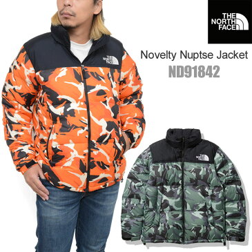 【お1人様1点まで/代引不可】【正規取扱店】ノースフェイス THE NORTH FACE ダウンジャケット 迷彩 メンズ ノベルティーヌプシジャケット NOVELTY NUPTSE JACKET ND91842 2021AW【服】2110wannado