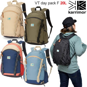 【正規取扱店】カリマー Karrimor リュック メンズ レディース VTデイパックF 20L VT DAYPACK F 501113 2023AW bpk【鞄】2309ripe