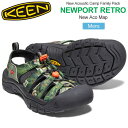 SALE 30％OFF キーン KEEN サンダル メンズ ニューポートレトロ NEWPORT RETRO ニューアコマップ 25-29cm 1026346 2022SS sdl【靴】2205wannado【返品交換・ラッピング不可】