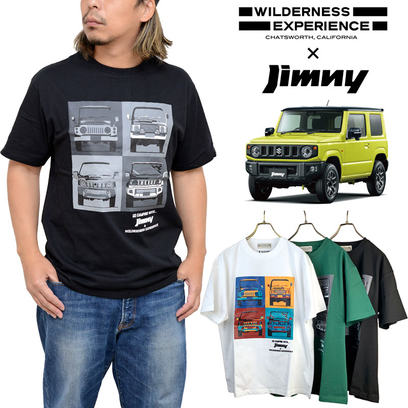 ウィルダネスエクスペリエンス WILDERNESS EXPERIENCE スズキ ジムニー SUZUKI JIMNY コラボTシャツ 半袖 メンズ DNA Tシャツ 822202 2022SS sst2206wann