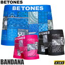 ビトーンズ ボクサーパンツ メンズ 【正規取扱店】ビトーンズ BETONES ボクサーパンツ メンズ バンダナ BANDANA BAN001 2022AW 2207ripe[M便 1/1]【返品交換不可】