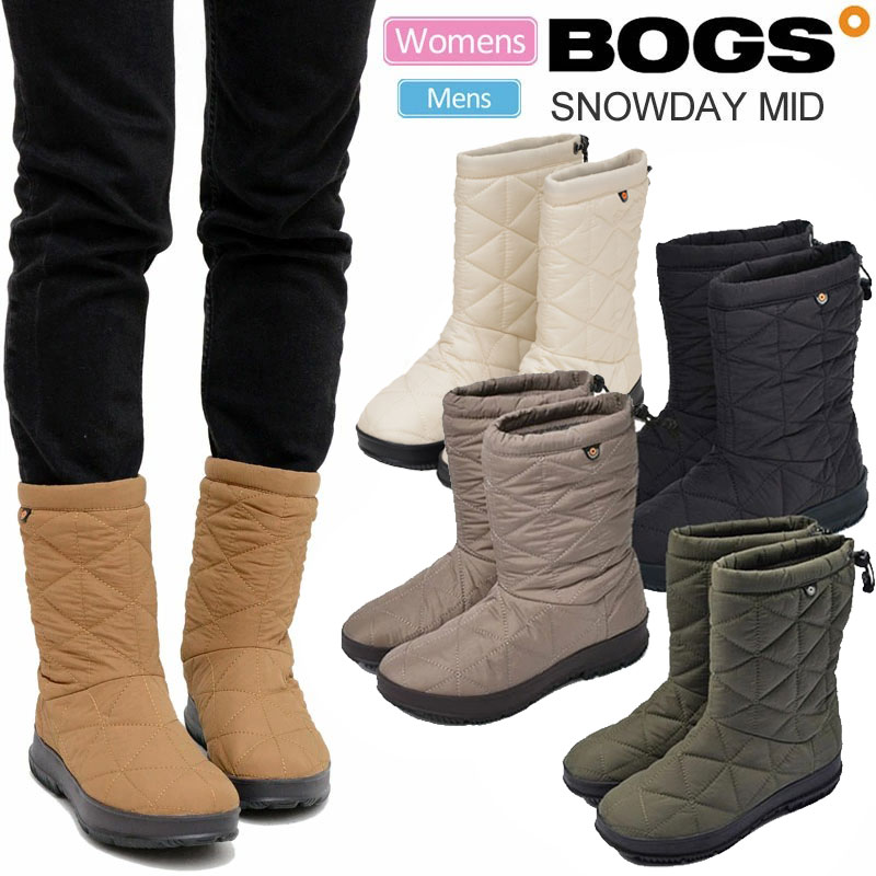 ボグス ブーツ レディース ボグス BOGS スノーブーツ レディース メンズ スノーデイミッド SNOWDAY MID 72238 2023AW wbt【靴】2311wann【返品交換・ラッピング不可】