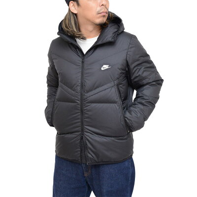 SALE 30%OFFナイキ NIKE ダウン メンズ Storm-FIT ウィンドランナー 650D FLD フーディジャケット ブラック セイル DV1132 010 2022AW【服】2212wannado【返品交換・ラッピング不可】