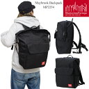 マンハッタンポーテージ Manhattan Portage リュック メンズ レディース メイブルックバックパック Maybrook Backpack ブラック...