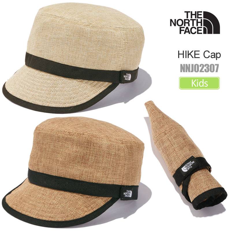 帽子 子供用 ノースフェイス THE NORTH FACE 帽子 キッズ レディース ハイクキャップ Kids HIKE Cap NNJ02307 2024SS 2403wann[M便 1/1]