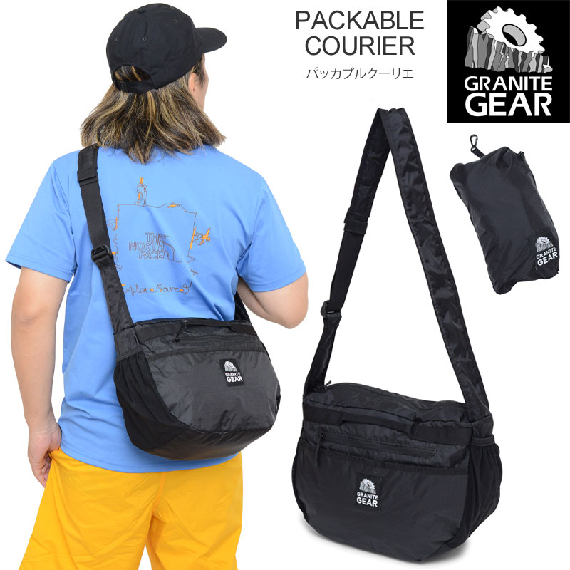 グラナイトギア GRANITE GEAR ショルダーバッグ メンズ レディース パッカブルクーリエ PACKABLE COURIER 15L 2210900072 2023SS 2305wann