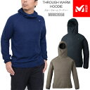 30％OFF セール SALEミレー MILLET ミドラー 中間着 メンズ スルーウォームフーディー MIV02058 2023AW【服】2310wannado【返品交換・ラッピング不可】