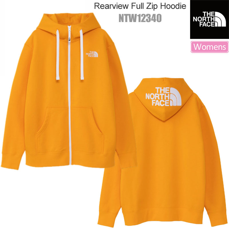 【正規取扱店】ノースフェイス THE NORTH FACE レディース パーカー スウェット 新色 リアビューフルジップフーディー Rearview Full Zip Hoodie NTW12340 2023AW tnfswt【服】2309wannadoのサムネイル