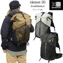 カリマー Karrimor リュック メンズ レディース クリーブ30 スモール/ミディアム cleave 30L Small/Medium 501141 501142 2024SS bpk2402ripe