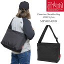 【正規取扱店】マンハッタンポーテージ Manhattan Portage クリアビューショルダーバッグ 420Dナイロン Clearview Shoulder Bag 420D Nylon MP1482-420D 2024SS【鞄】2403wann