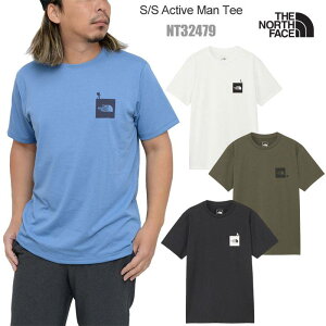 【正規取扱店】ノースフェイス THE NORTH FACE Tシャツ 半袖 メンズ ショートスリーブアクティブマンティー S/S Active Man Tee NT32479 2024SS sst 【服】2402wann[M便 1/1]