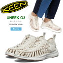 キーン KEEN スニーカー サンダル メンズ ユニーク オースリー UNEEK O3 バーチ スターホワイト 1028673 2024SS sdl snk【靴】2404ripe(4)