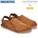 ビルケンシュトック BIRKENSTOCK サンダル シューズ メンズ レディース ルトリー プレミアム スエード Lutry Premium Suede ミン...