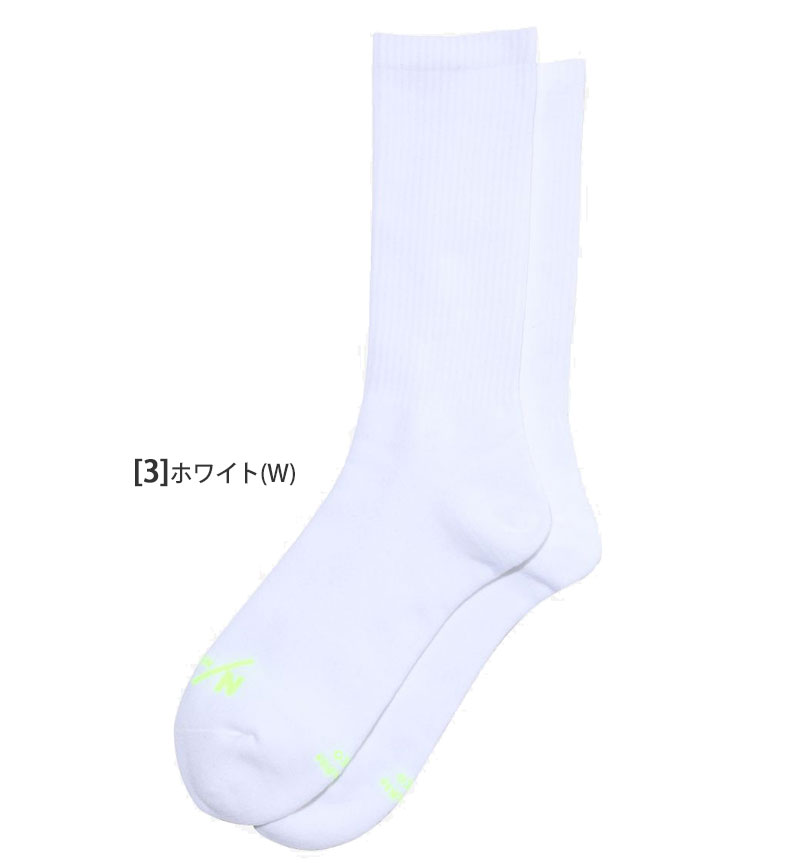 N/ ニュートラルワークス NEUTRALWORKS 靴下 日本製 メンズ レディース MXP ベーシックミッドレギュラーリブソックス KSU62340 2024AW 2407ripe[M便 1/2]【返品交換不可】