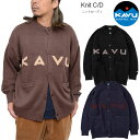 カブー KAVU セーター カーディガン メンズ ニットカーデ Knit C/D 19823013 2024AW【服】2410wann【返品交換・ラッピング不可】_wts25ms